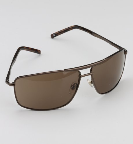 Matt Metal Aviator Sunglasses