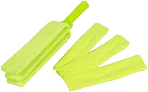 Interthing Venetian Blind Duster Shutters Cleaner with Two REMOVABLE SLEEVES Washable
