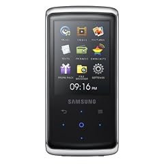 Samsung YP-Q 2 JCB  MP3-/Video-Player 8 GB (6,1 cm (2,4 Zoll) LC-Display, UKW-Tuner, Voice Rekorder, USB 2.0) schwarz
