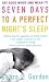 Book Seven Days to a Perfect Night's Sleep