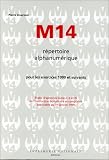 R�pertoire alphanum�rique de la M14 pour les exercices 1999 et suivants