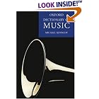 Click here to buy The Oxford Dictionary of Music by  Michael Kennedy and Joyce Bourne.