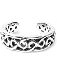 Sterling Silver Celtic Bangle Bracelet Dimension 76mm(3")