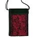100% Cotton Burgundy Passport Bag "Gorgeous Guatemalan Passport Bag" -Fair Trade Gifts
