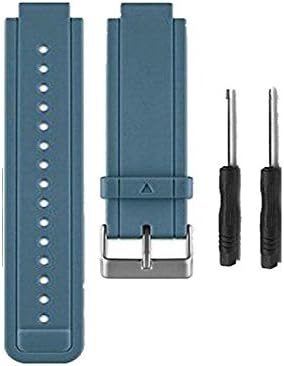 Fionatech Slate Silicone Wrist Band Strap Bracelet For Garmin Vivoactive GPS Smart Watch