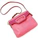 Coach 13388 Bonnie Leather Foldover Crossbody Purse Handbag, Coral