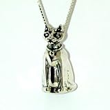 Belled Cat Bell Pendant With Chain