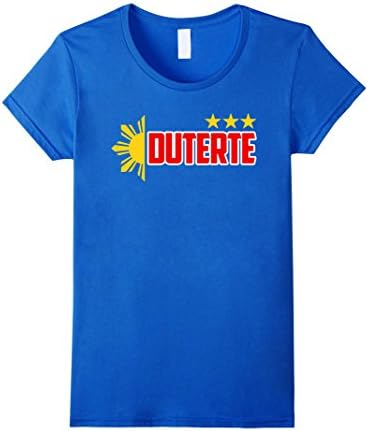 Women's Duterte for President 2016 Shirt - Duterte T Shirts Medium Royal Blue