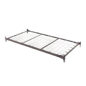 3 3 Daybed Link Spring in Brown Finish