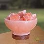 Himalayan Salt Crystal Prosperity Bowl Lamp