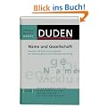 Duden Thema Deutsch, Bd.2, Name und Gesellschaft: Soziale und historische Aspekte der Namengebung und Namenentwicklung: Band 2