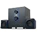 GOgroove 2.1 PC Speakers System with Subwoofer SonaVERSE LBr - USB Powered with 3.5mm AUX Audio Input, Bass/Volume Control Knobs, 11W RMS - Compact Size Ideal for Laptop, Small Desk