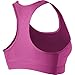Nike Women's Victory Compression Sports Bra, Dri-FIT Sports Bra for Women with Racerback Design, Vivid Pink/Black, Large
