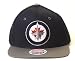 Zephyr-NHL-Winnipeg Jets Logo Black/Grey Snapback Hat