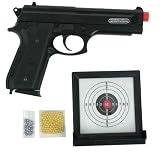 Taurus PT92 - w/Target Spring Operated Airsoft Gun - Black