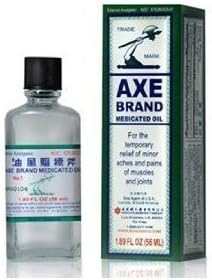 Axe Brand Medicated Oil, Pack of 3, USA Version by Solstice by AXE