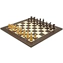 Windsor Series Rosewood Chessmen with 19.7in. Deluxe Wenge Board