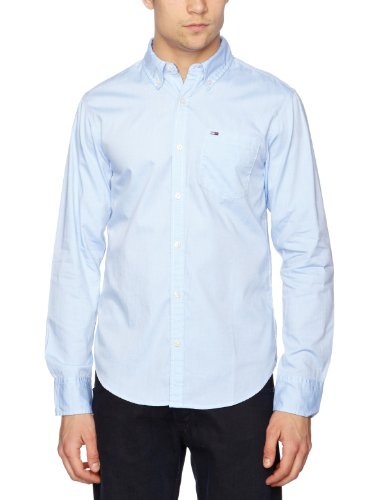 Hilfiger Denim Herren Georgetown shirt l/s 1957809946, Gr. LG (BALLAD BLUE 480) Preisvergleich