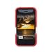 iSkin Revo Silicone Case for iPhone 3G and 3GS - Red Black/Black - Diablo