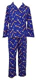Sleepyheads Men's Mr Fix-It Lounger Navy Pajama - X-Large