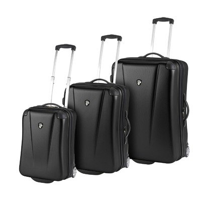 Heys Luggage Cruzer 3 Lite Hard-Sided Bag, Black, One Size