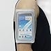 Neewer Workout Running Sports Armband Gym Case Pouch Exercise Case for Samsung Galaxy Note 2 N7100 (Grey)