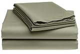 Pike Street 350-Thread-Count King Sheet Set, Sage