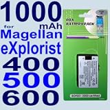 Battery Replacement for Magellan eXplorist 400 , 500 , 600 GPS PDA New