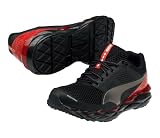 PUMA Men’s PUMAgility Elite Running Shoe, Black/Metallic Dark Grey/High, 12 D US