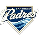 San Diego Padres Team Logo MLB Car Magnet