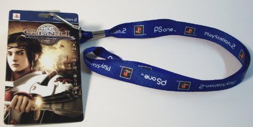 Genj I Dawn of Samurai Playstation 2 Lanyard and Card