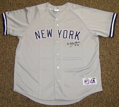 Whitey Ford Autographed / Signed New York Yankees Jersey