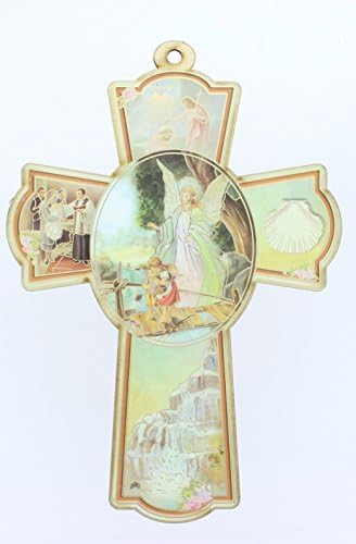 Guardian Angel Baptism Wall Cross