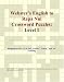 Book Webster's English to Rapa Nui Crossword Puzzles: Level 1