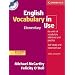 English Vocabulary in Use - Elementary. Edition with answers and CD-ROM: Second Edition