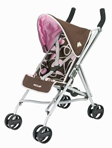 Carrito Muñeca Maclaren 'Quest Junior', marrón y rosa (KNORRTOYS.COM 71000)