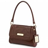 Liz Claiborne 'She's a Lady' Leather Handbag - Black, Brown, Dune