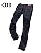 Demon&Hunter Fleece Lined Series Men's Regular Straight Leg Jeans DH8001