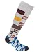 Technical Snowboard Ski Socks in Black with QUIKSILVER Logo. 50% Wool 50% Polyester . SKI socks.Mid Weight Socks have Arch Support.Ergonomic channels at the back to evacuate moisture. Ski Snowboard Socks