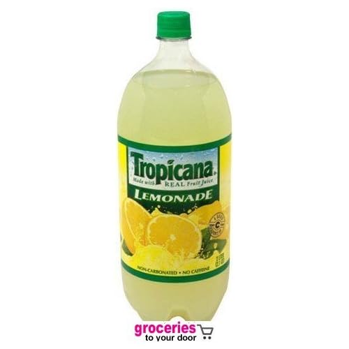 Tropicana Light Lemonade, 2Liter Bottle (Pack of 6)