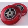 Skate Scooter Replacement RED Wheel Set - Liquid Metal