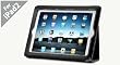 Acase (TM) New Improved iPad 2 100% Genuine Leather EZ Carry Case with 3 in 1 built in Stand for Apple iPad 2 2nd Generation WiFi / 3G Model 16GB, 32GB, 64GB (BLACK)