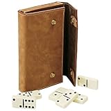 Mulholland Brothers All Leather Travel Domino Case - Lariat