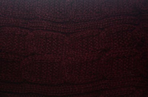 Ladies Park Lane Women One Size Red Columns Winter Knit Crochet Leg Warmers