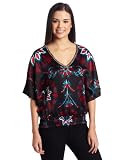 Rampage Juniors Printed Dolman Top
