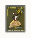 Trinidad and Tobago Pre-Matted Poster Print, 8x10