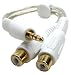 Griffin Technologies Stereo RCA Cable, 7"