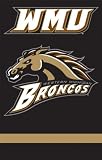 Western Michigan College Applique Flag 44 x 28