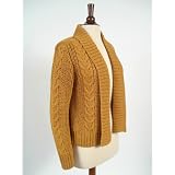 Carlota Piaggio Alpaca Cable Cardigan at Carlotta Piaggio