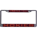 Virginia Tech Hokies Maroon Mirror License Plate Frame